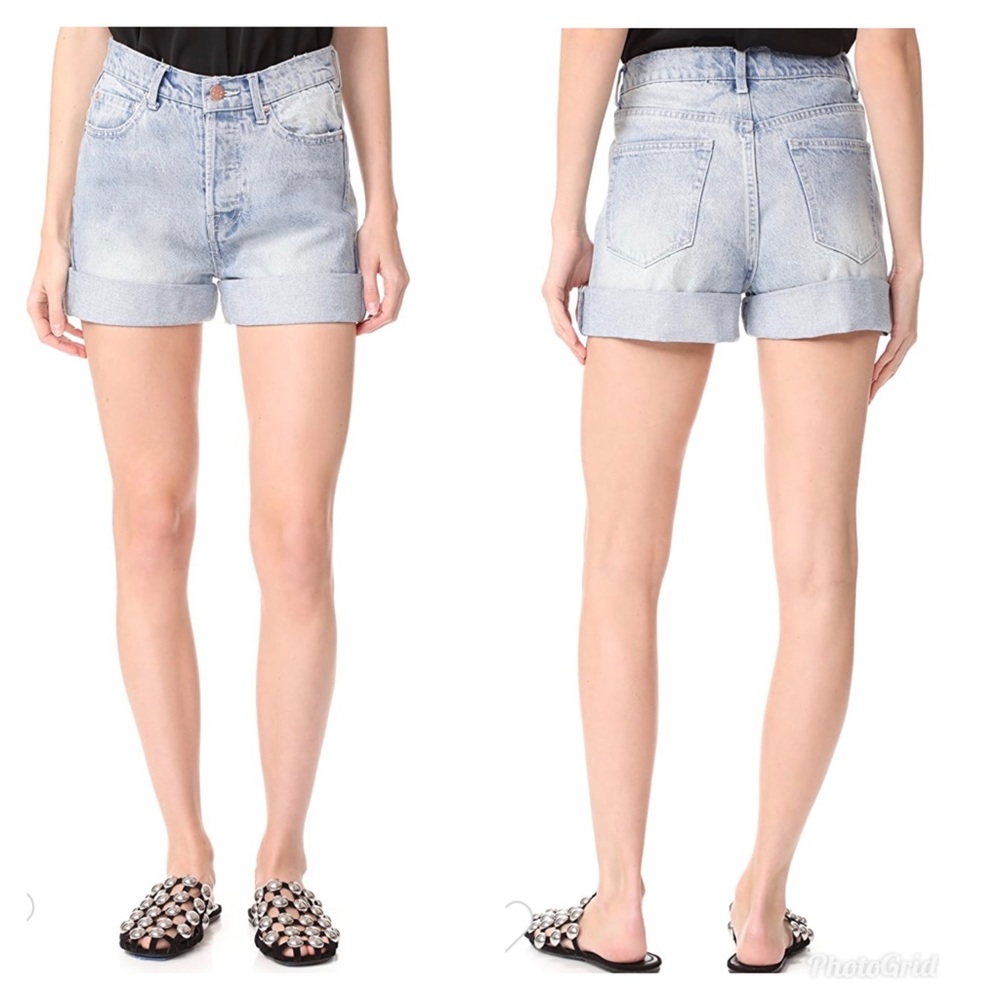AYR The Always High Waist Denim Shorts 28W